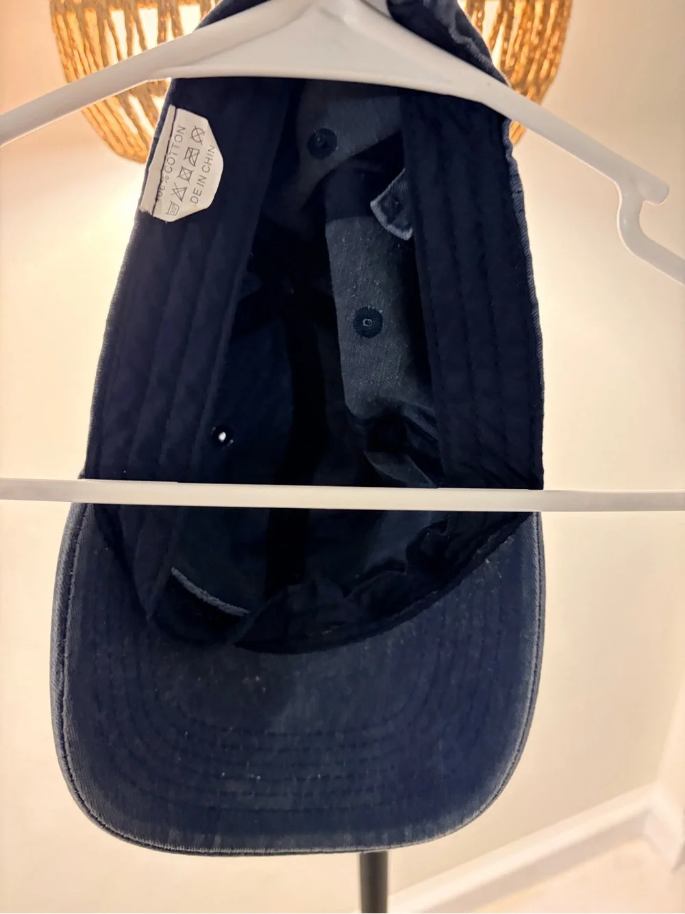 Hamilton Women's Navy Baseball Cap with Gold Star Logo
